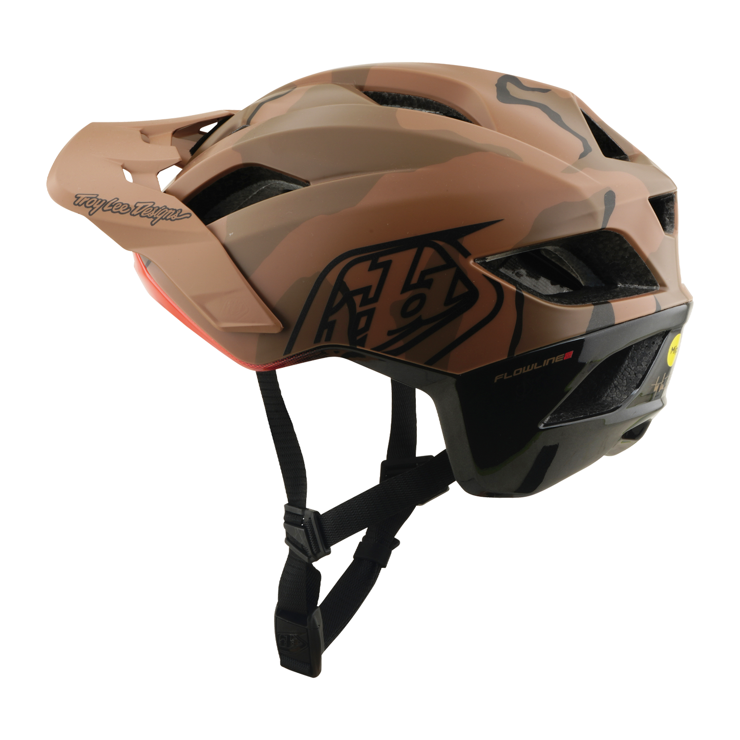 Capacete MTB TROY LEE DESIGNS FLOWLINE SE MIPS SIENNA Camo