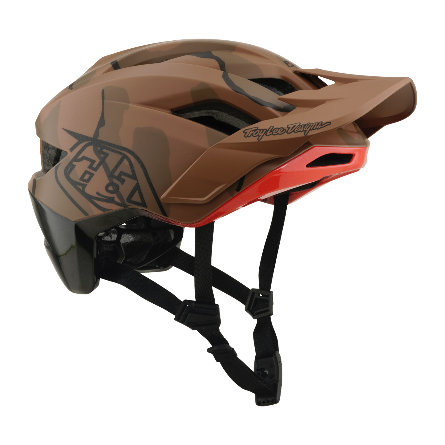 Capacete MTB TROY LEE DESIGNS FLOWLINE SE MIPS SIENNA Camo