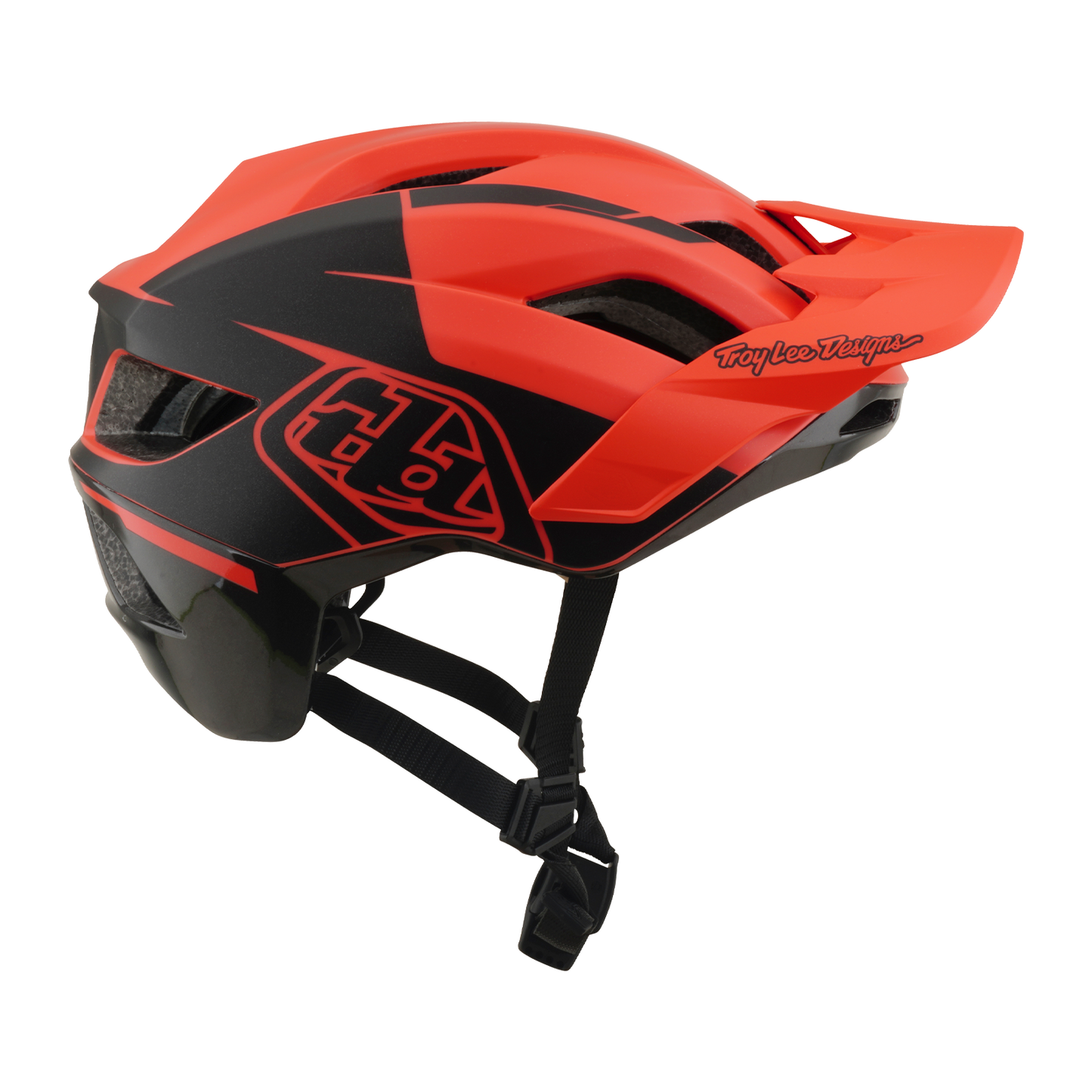 Capacete MTB TROY LEE DESIGNS FLOWLINE SE MIPS HYDRO Coral/Carvão