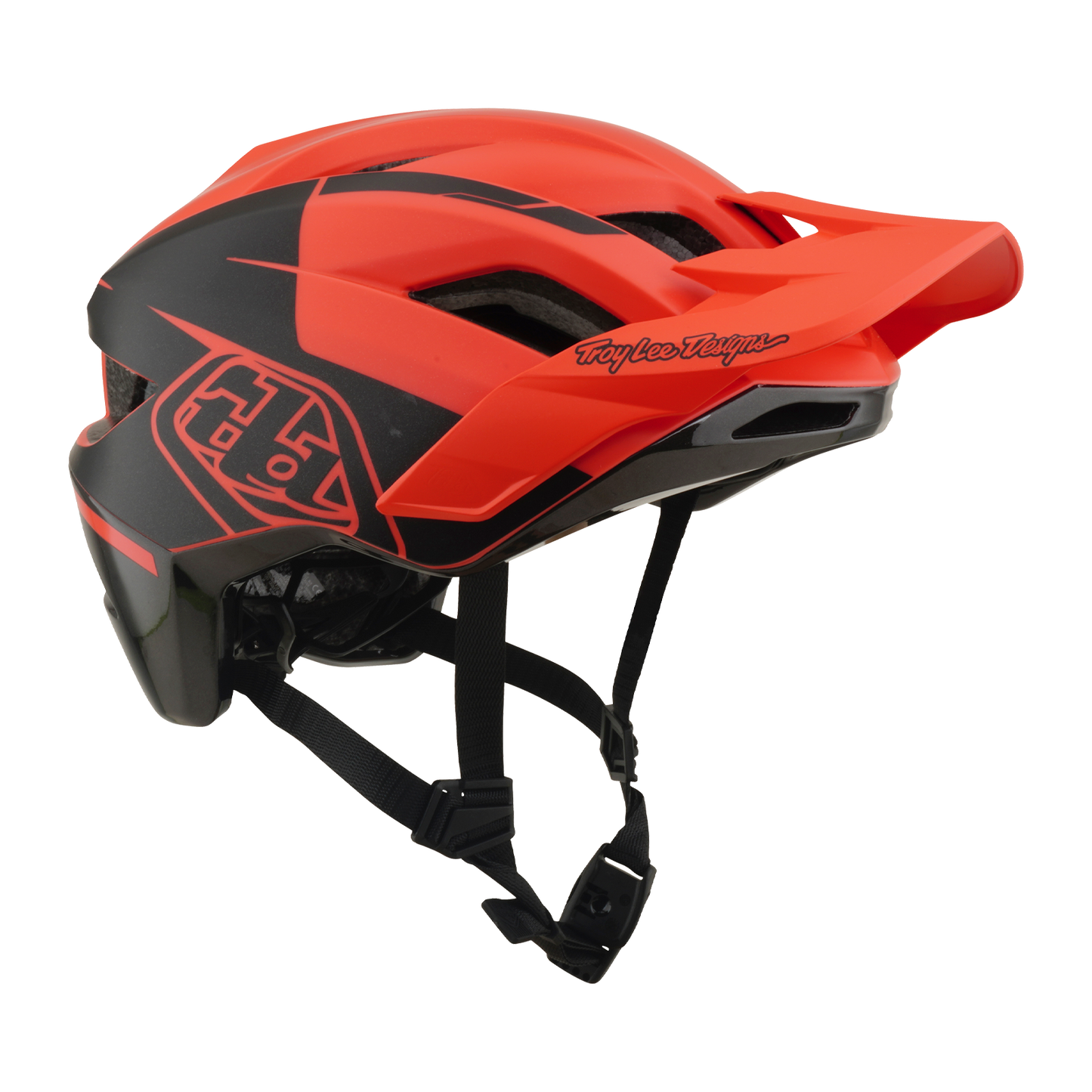 Capacete MTB TROY LEE DESIGNS FLOWLINE SE MIPS HYDRO Coral/Carvão