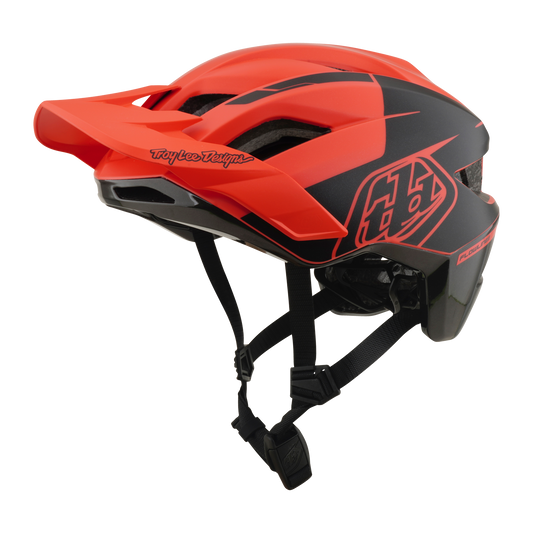 Capacete MTB TROY LEE DESIGNS FLOWLINE SE MIPS HYDRO Coral/Carvão