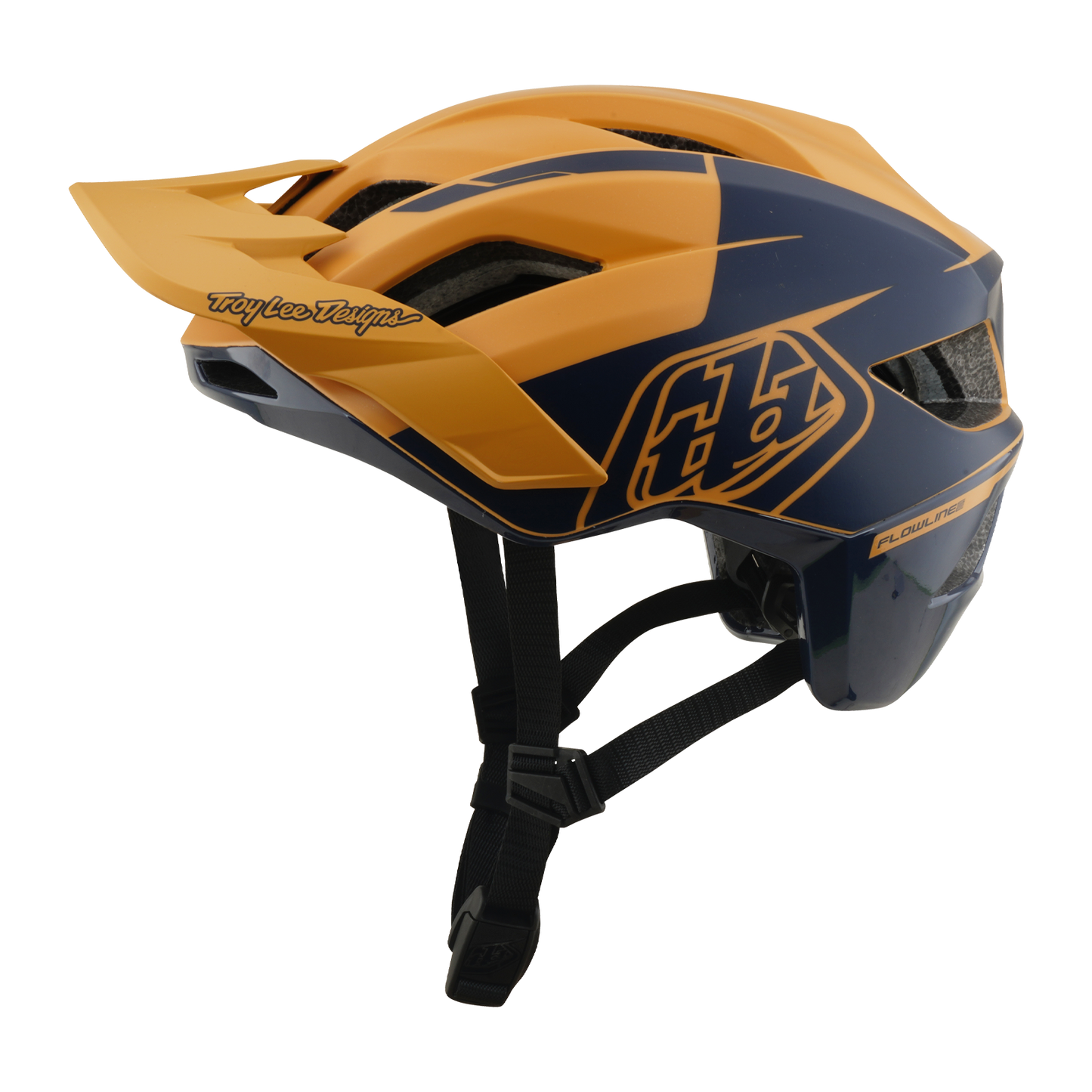 Capacete MTB TROY LEE DESIGNS FLOWLINE SE MIPS HYDRO Mostarda/Preto