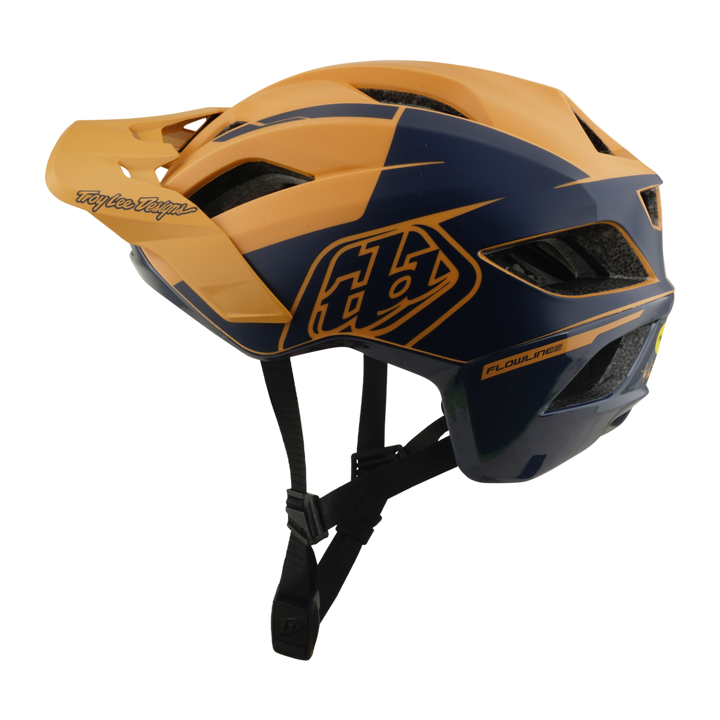 Capacete MTB TROY LEE DESIGNS FLOWLINE SE MIPS HYDRO Mostarda/Preto