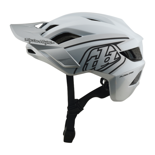 Capacete de BTT TROY LEE DESIGNS FLOWLINE SE MIPS PHANTOM Branco