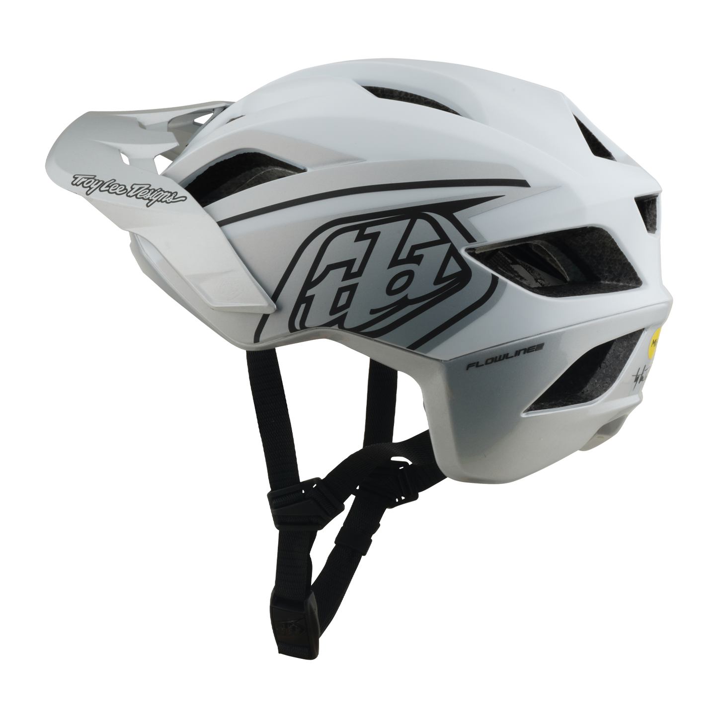 Capacete de BTT TROY LEE DESIGNS FLOWLINE SE MIPS PHANTOM Branco