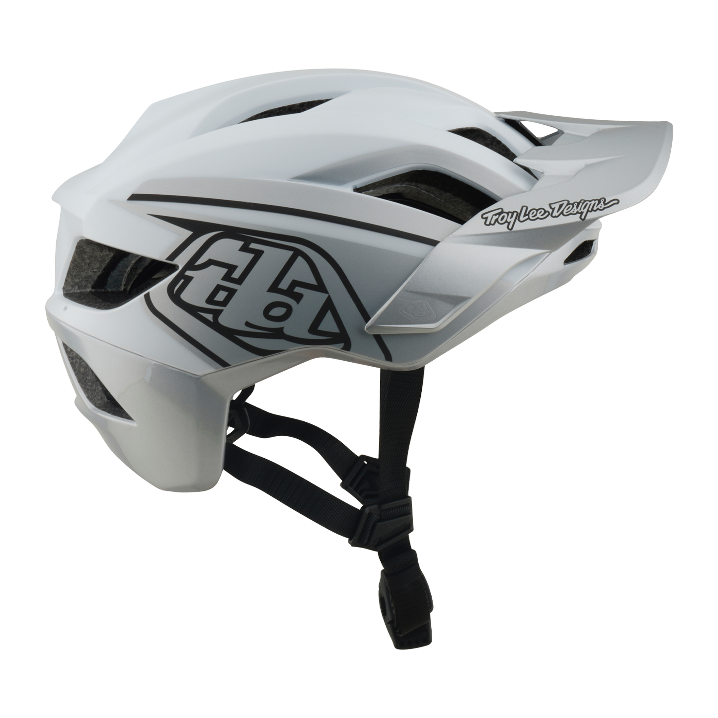 Capacete de BTT TROY LEE DESIGNS FLOWLINE SE MIPS PHANTOM Branco