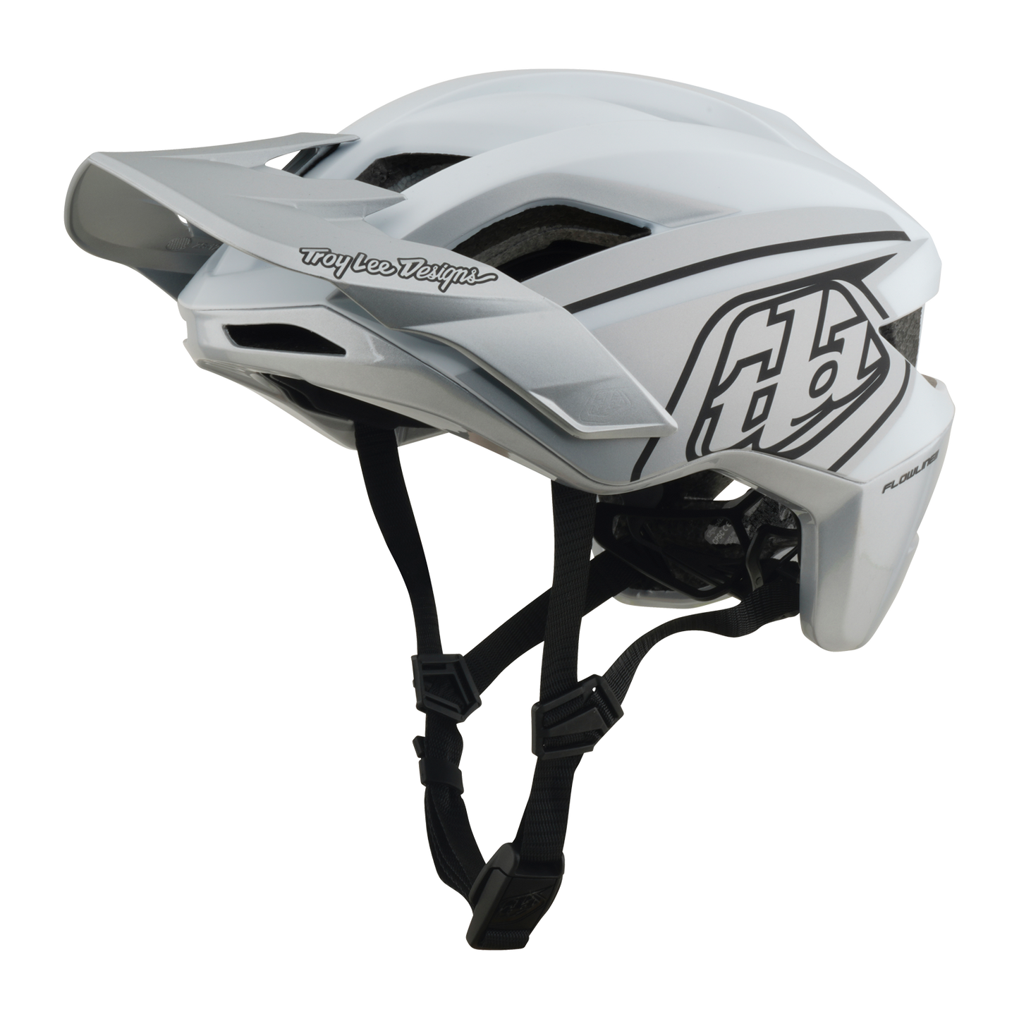 Capacete de BTT TROY LEE DESIGNS FLOWLINE SE MIPS PHANTOM Branco
