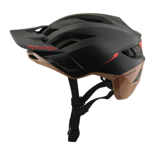Capacete MTB TROY LEE DESIGNS FLOWLINE SE MIPS STACKS Preto/Castanho