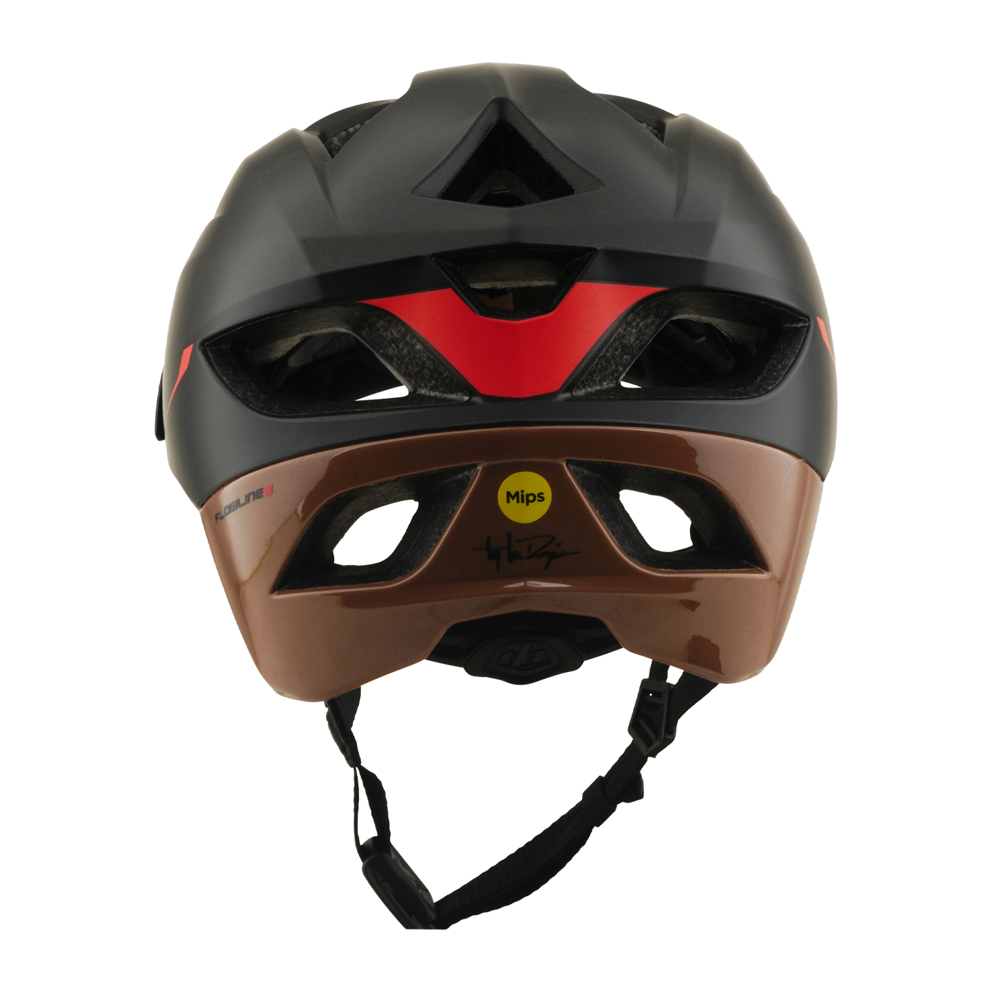 Capacete MTB TROY LEE DESIGNS FLOWLINE SE MIPS STACKS Preto/Castanho