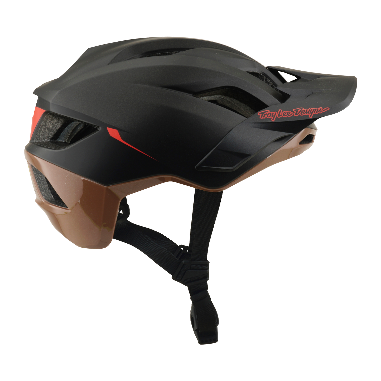 Capacete MTB TROY LEE DESIGNS FLOWLINE SE MIPS STACKS Preto/Castanho