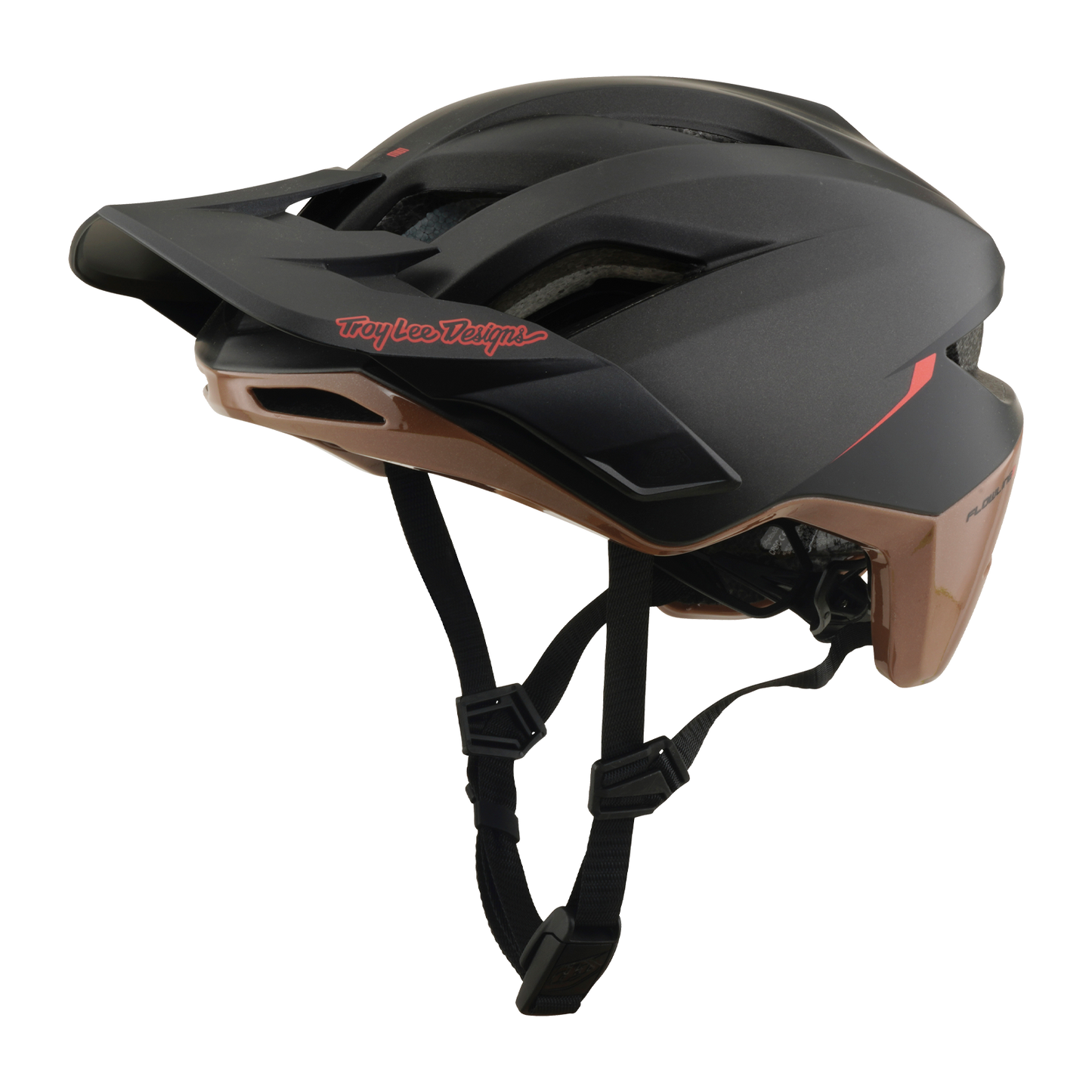 Capacete MTB TROY LEE DESIGNS FLOWLINE SE MIPS STACKS Preto/Castanho