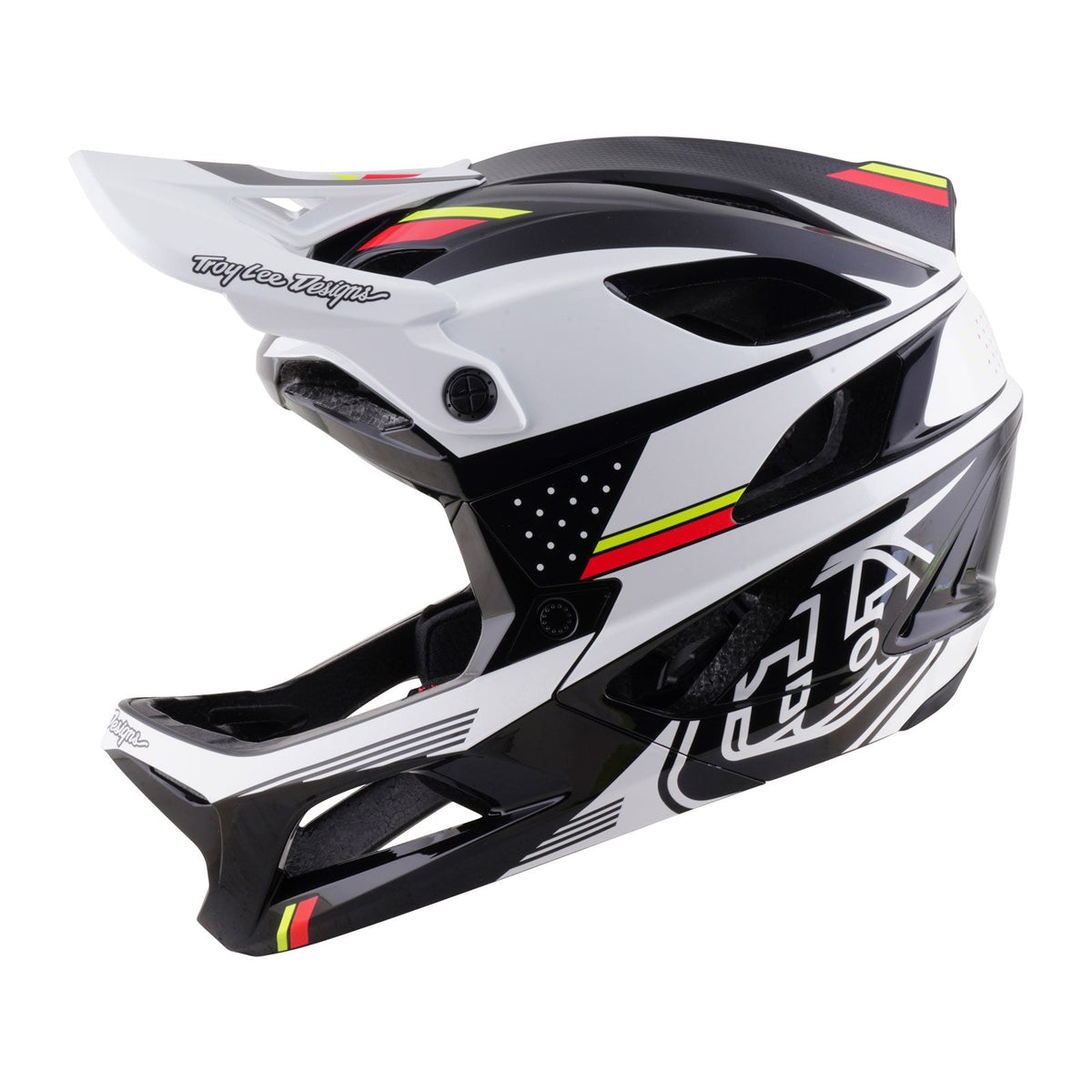 Capacete de BTT TROY LEE DESIGNS STAGE 2 PROTON branco