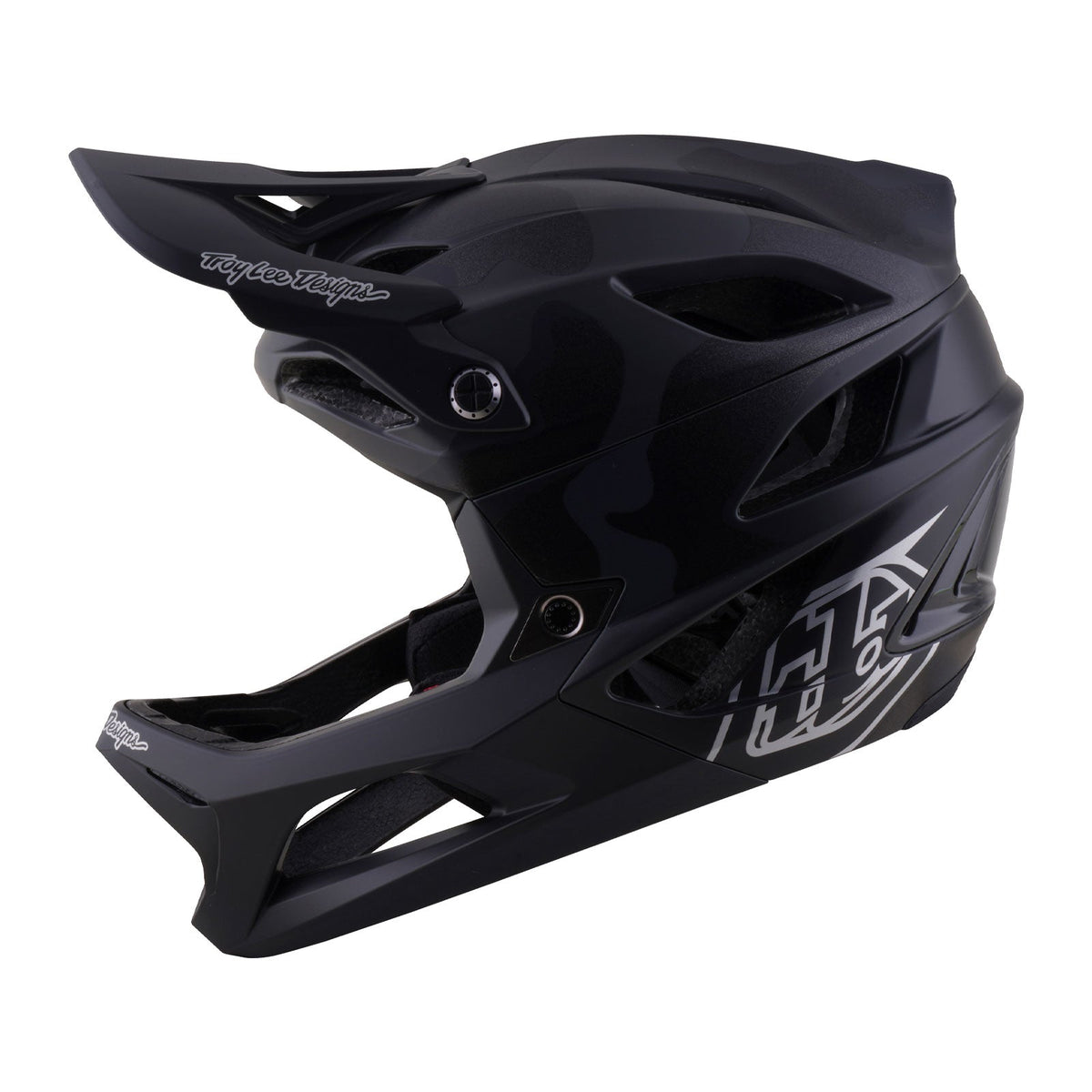 Capacete de BTT TROY LEE DESIGNS STAGE 2 SPLIT preto/camuflado