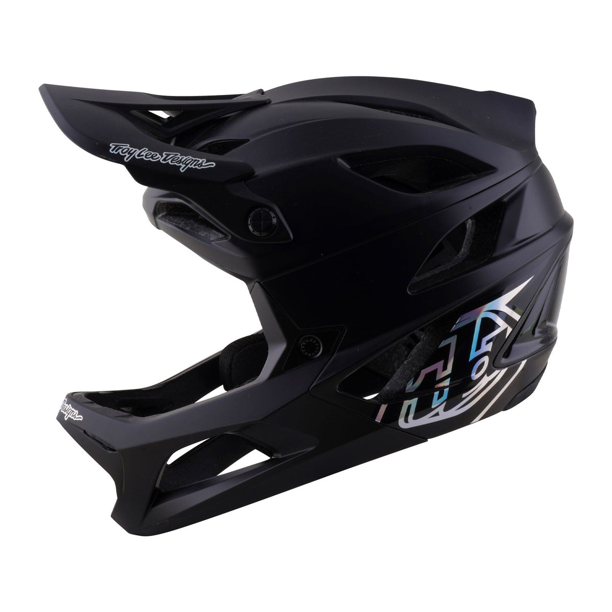 Capacete de BTT TROY LEE DESIGNS STAGE 2 STEALTH preto