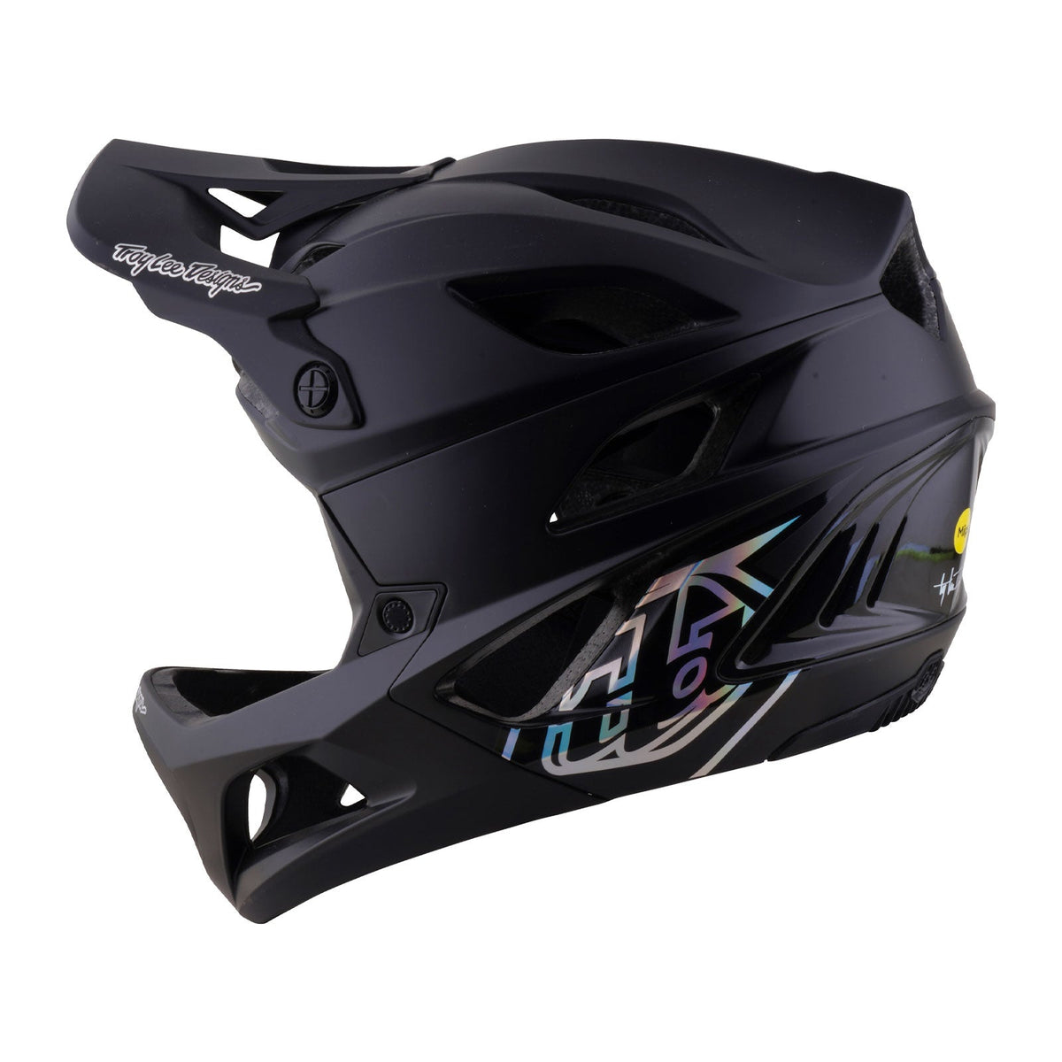 Capacete de BTT TROY LEE DESIGNS STAGE 2 STEALTH preto