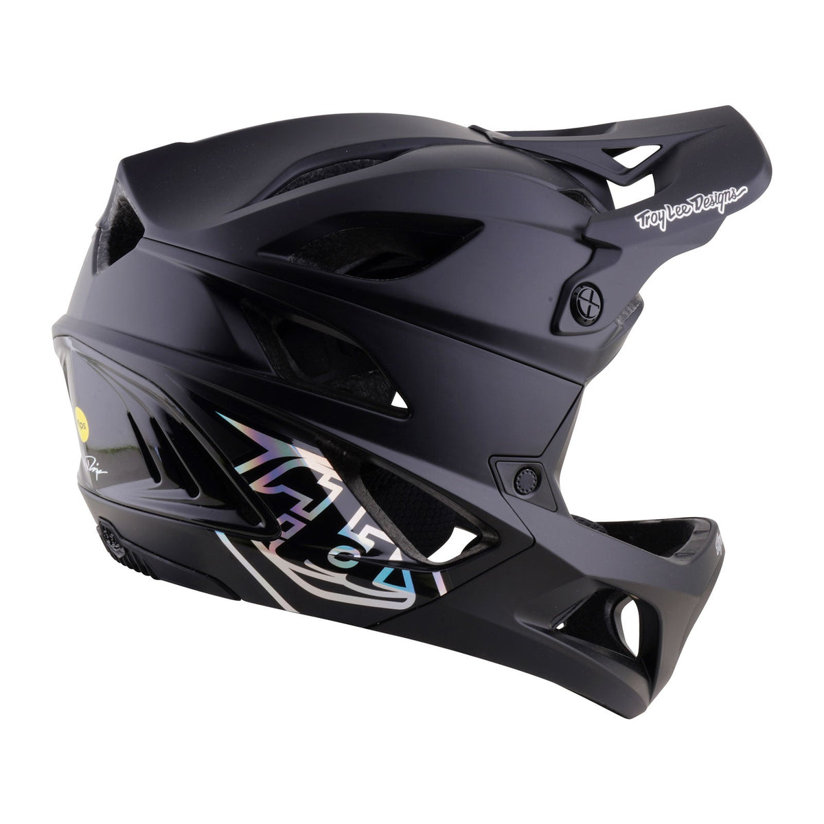 Capacete de BTT TROY LEE DESIGNS STAGE 2 STEALTH preto
