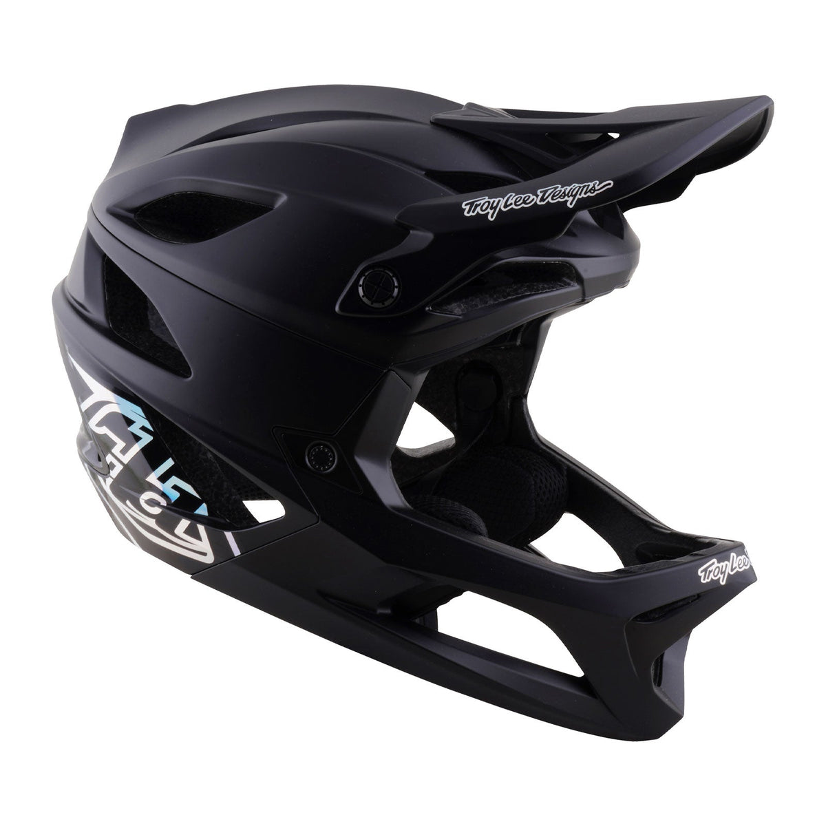 Capacete de BTT TROY LEE DESIGNS STAGE 2 STEALTH preto