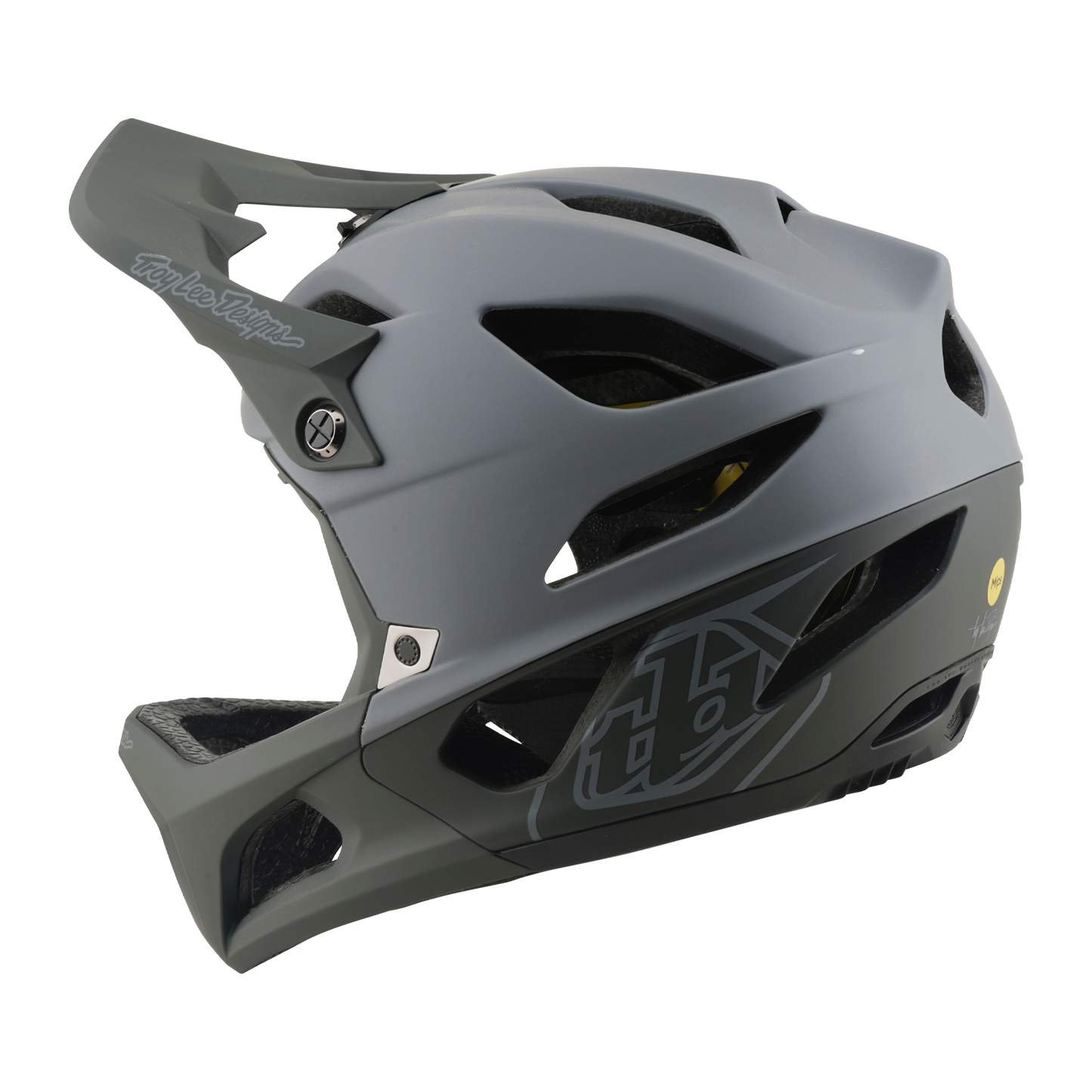 Capacete de BTT TROY LEE DESIGNS STAGE MIPS DRONE Cinzento