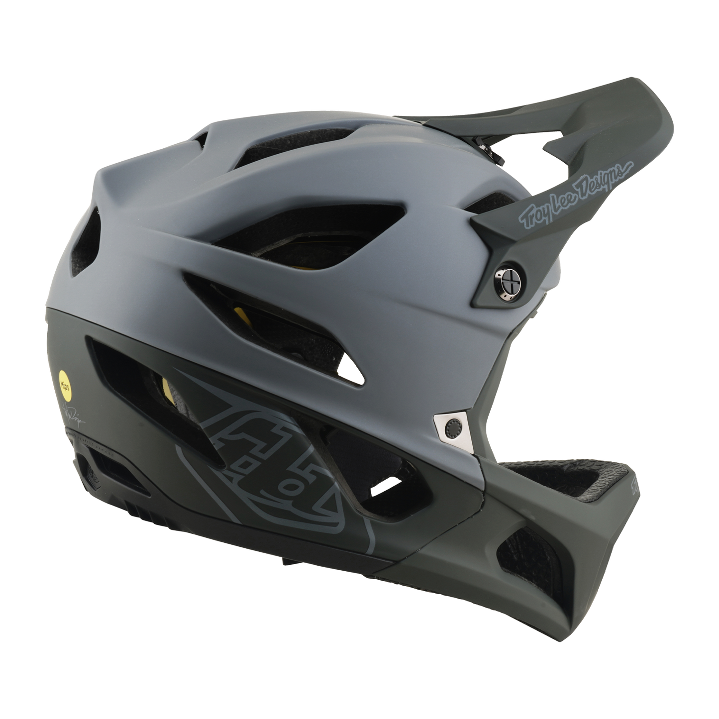 Capacete de BTT TROY LEE DESIGNS STAGE MIPS DRONE Cinzento