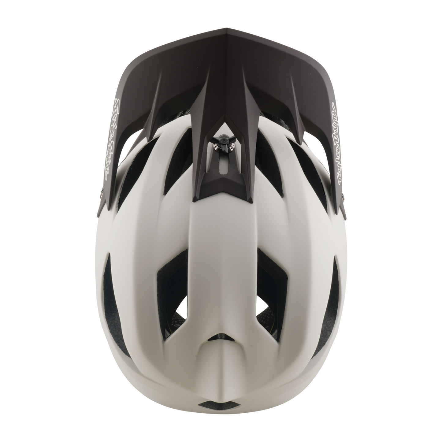 Capacete de BTT TROY LEE DESIGNS STAGE MIPS DRONE PUMICE Branco
