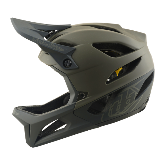 Capacete MTB TROY LEE DESIGNS STAGE MIPS DRONE TARMAC Cinzento