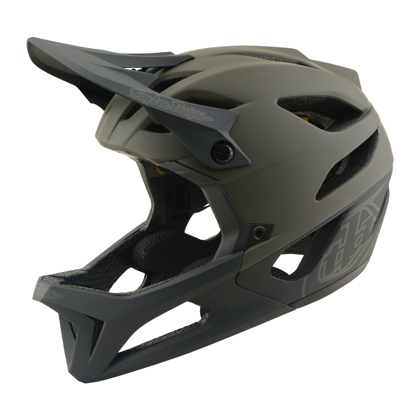 Capacete MTB TROY LEE DESIGNS STAGE MIPS DRONE TARMAC Cinzento