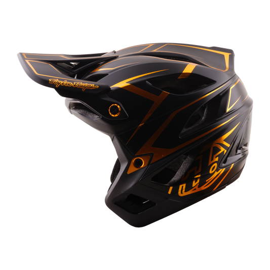 Capacete MTB TROY LEE DESIGNS STAGE STUNT PINSTRIPE Preto