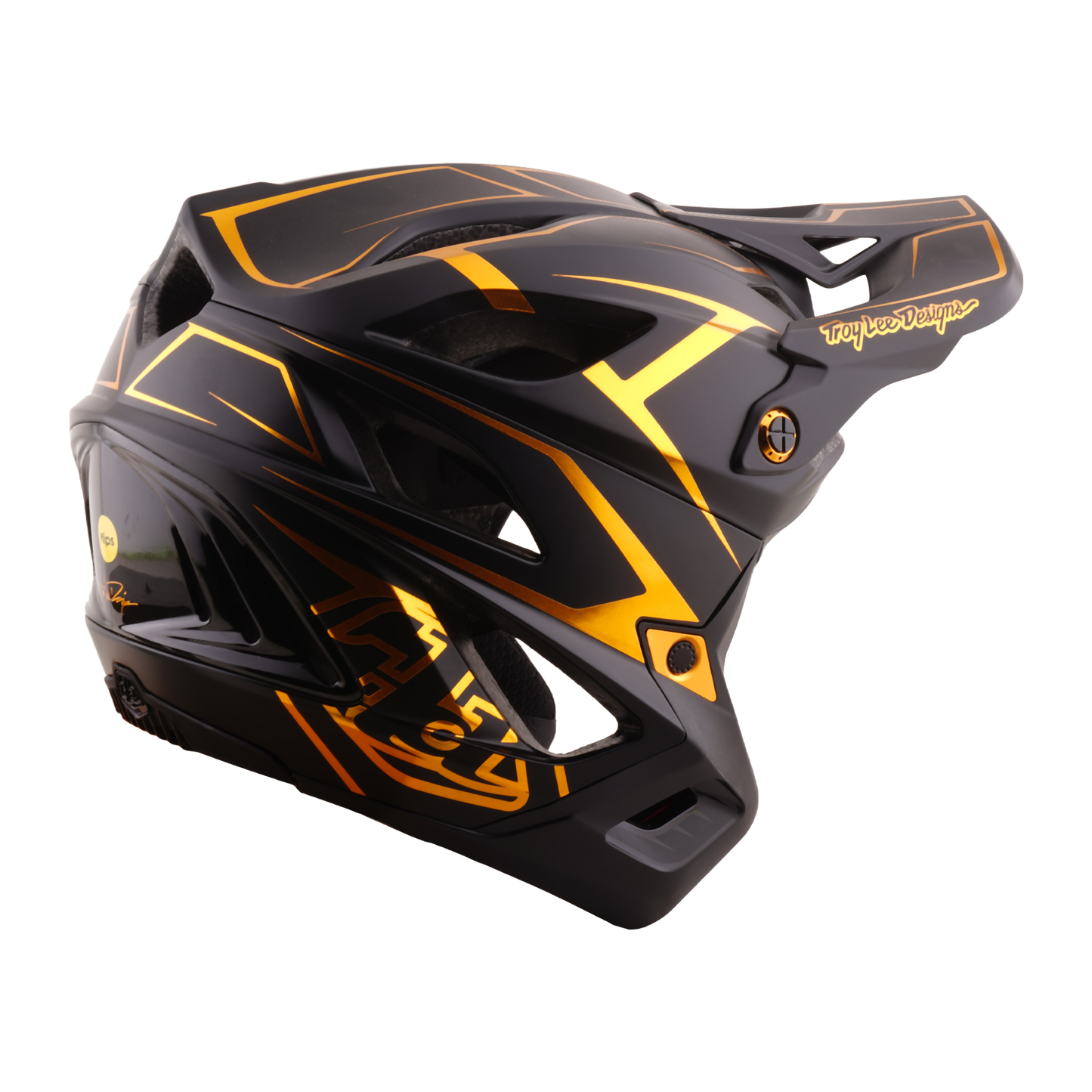 Capacete BTT TROY LEE DESIGNS STAGE STUNT PINSTRIPE Preto