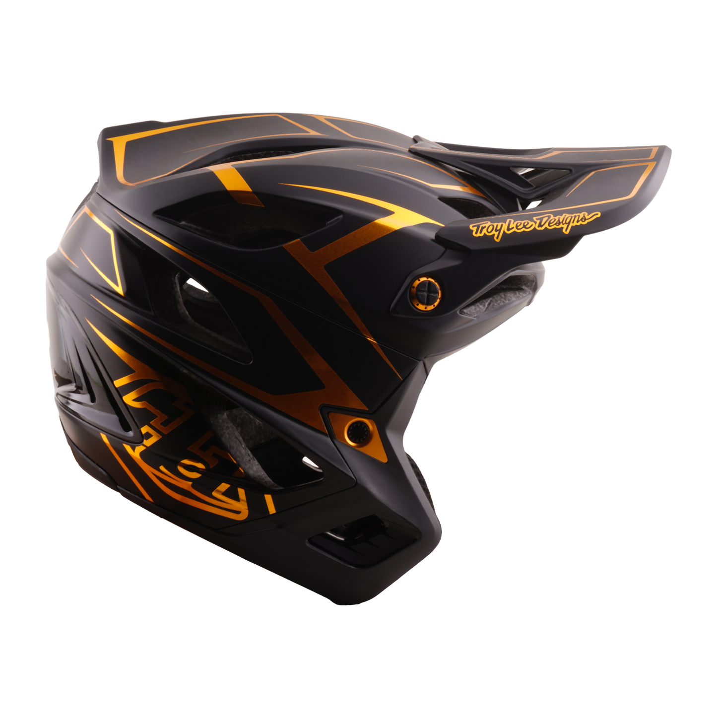 Capacete BTT TROY LEE DESIGNS STAGE STUNT PINSTRIPE Preto