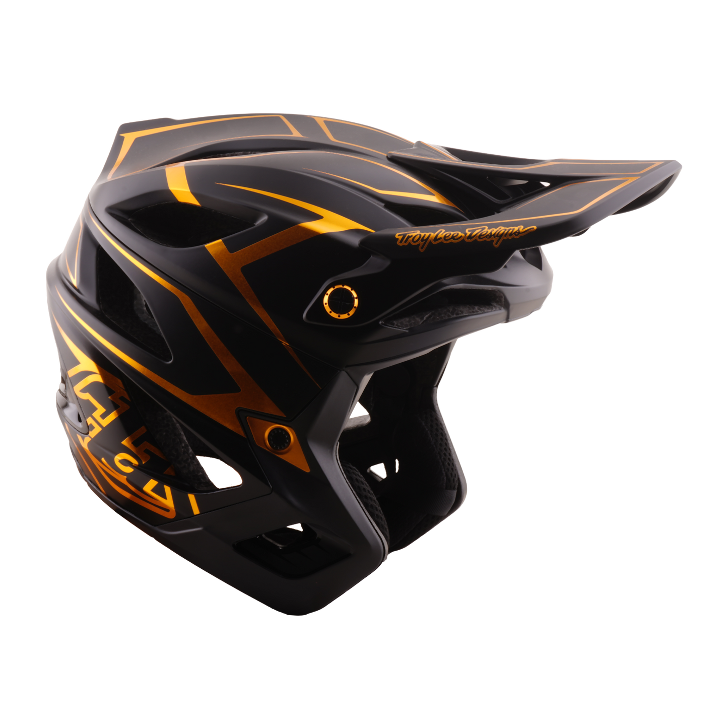 Capacete BTT TROY LEE DESIGNS STAGE STUNT PINSTRIPE Preto