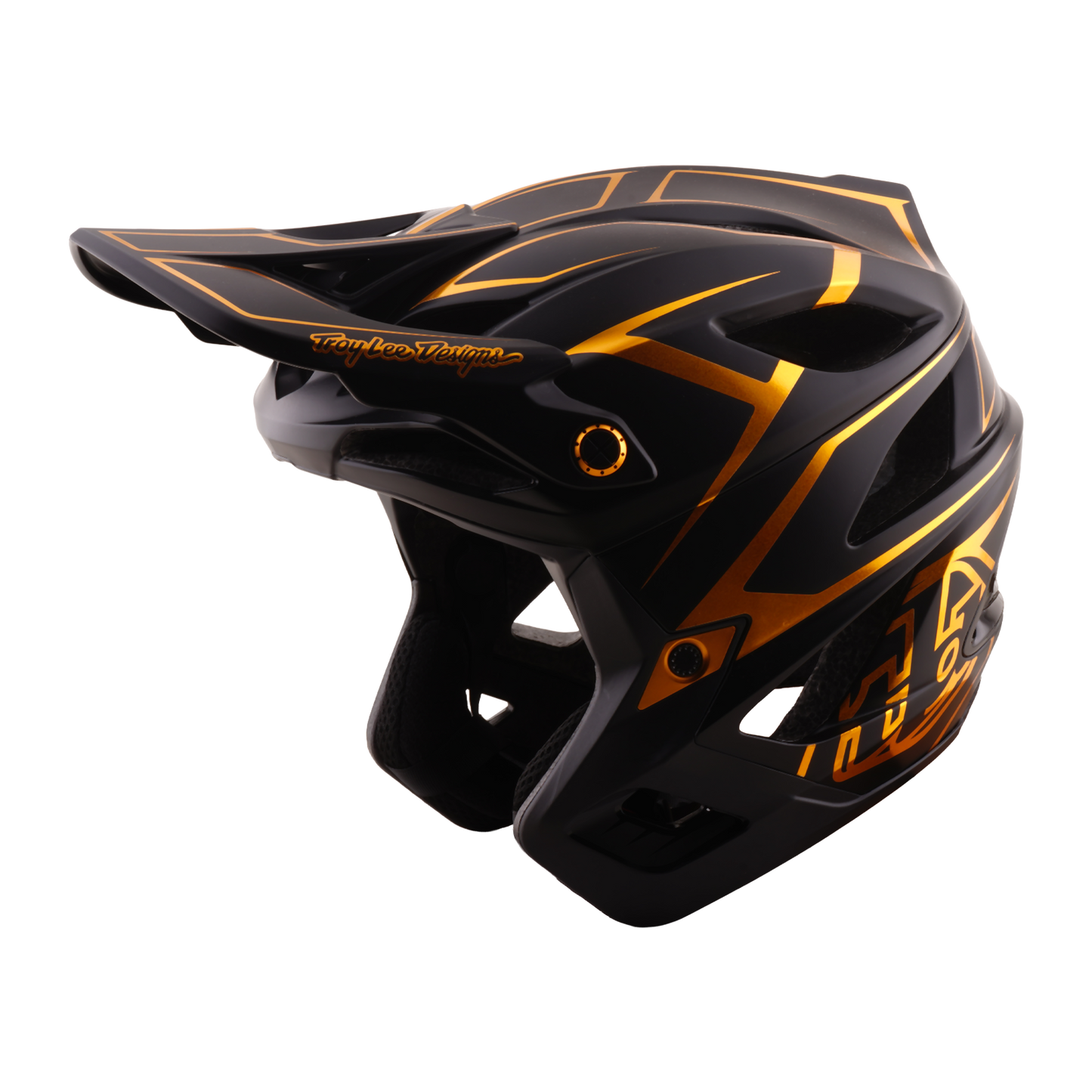 Capacete BTT TROY LEE DESIGNS STAGE STUNT PINSTRIPE Preto