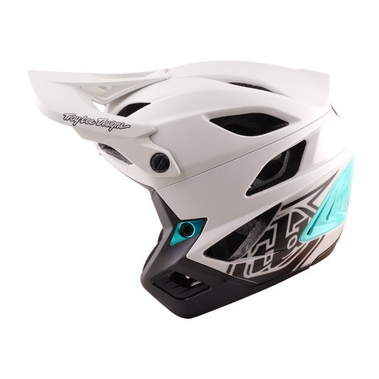 Capacete MTB TROY LEE DESIGNS STAGE STUNT DRONE PUMICE Cinzento/Verde