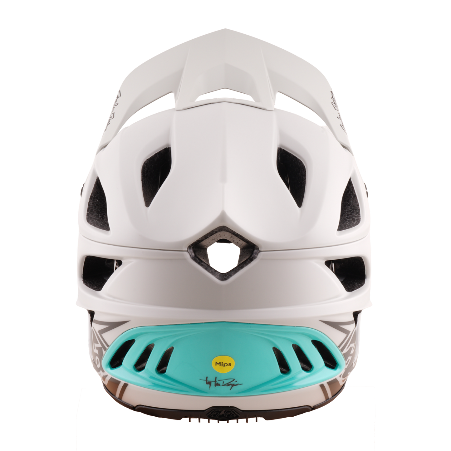 Capacete MTB TROY LEE DESIGNS STAGE STUNT DRONE PUMICE Cinzento/Verde