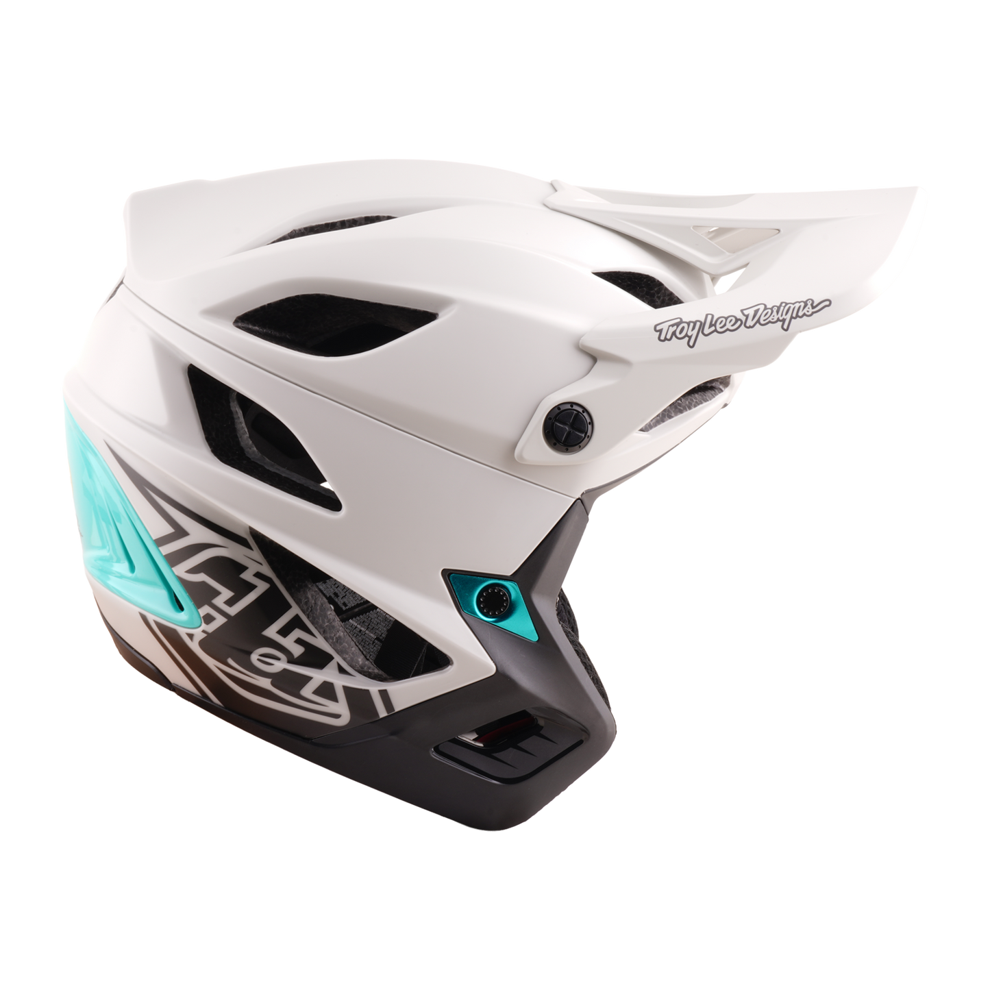 Capacete MTB TROY LEE DESIGNS STAGE STUNT DRONE PUMICE Cinzento/Verde