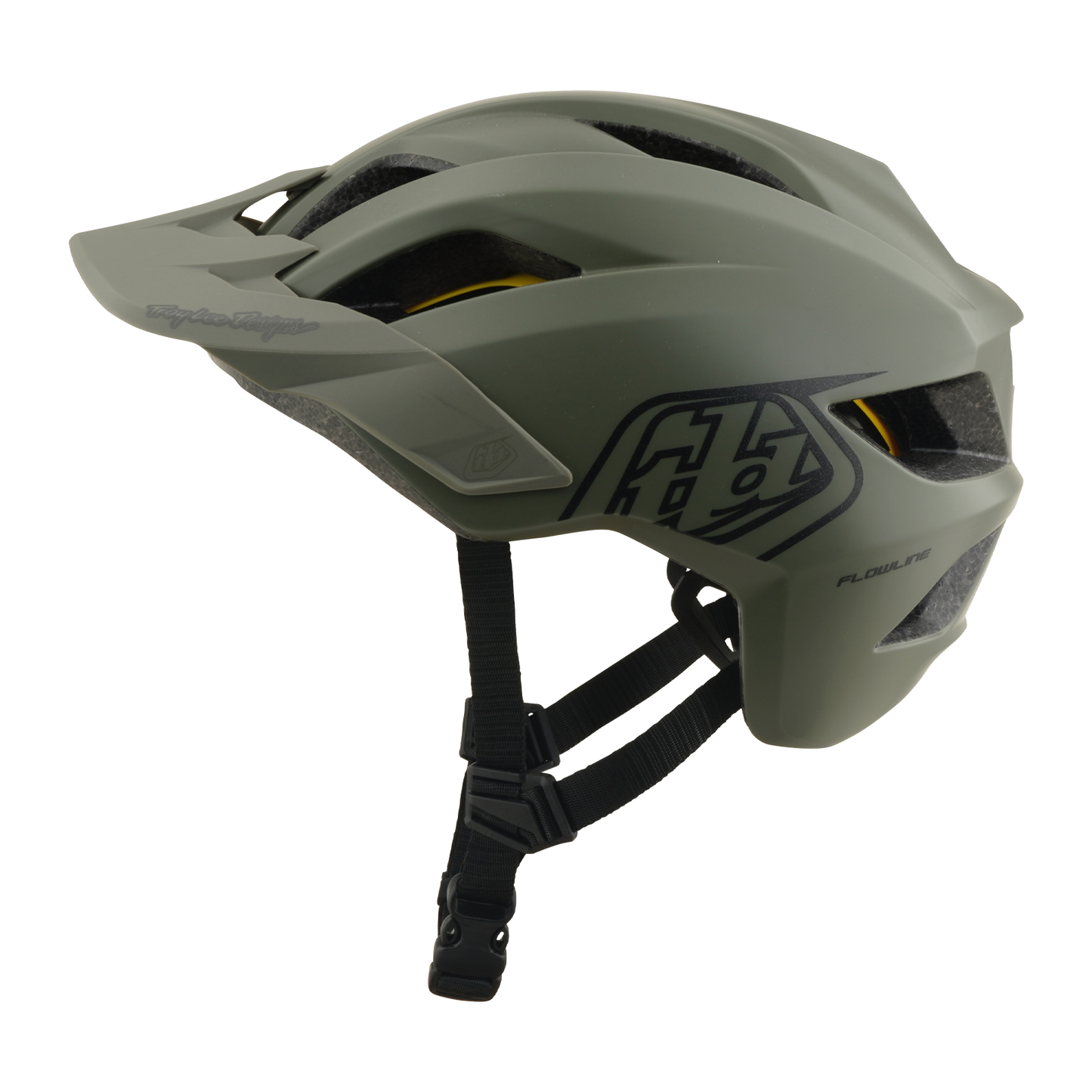 Capacete MTB TROY LEE DESIGNS FLOWLINE POINT MIPS Júnior Cáqui