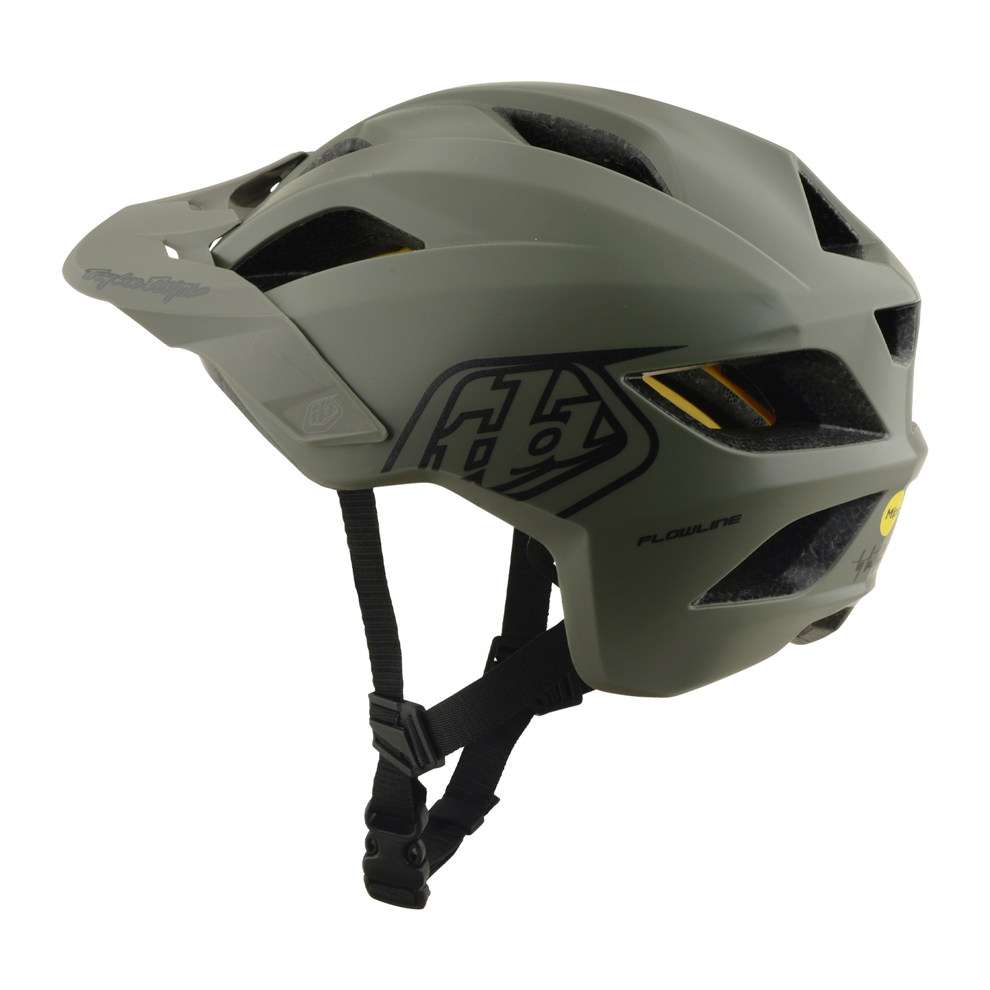 Capacete MTB TROY LEE DESIGNS FLOWLINE POINT MIPS Júnior Cáqui
