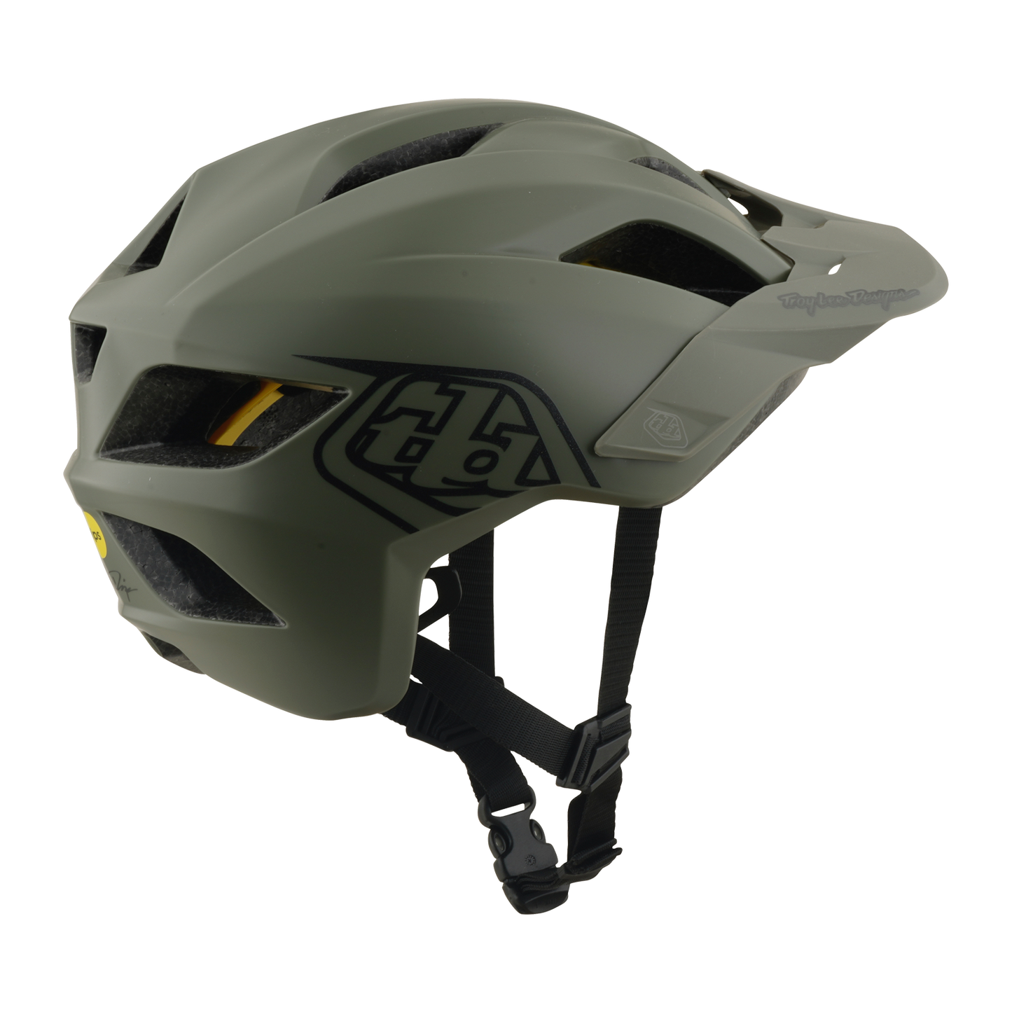 Capacete MTB TROY LEE DESIGNS FLOWLINE POINT MIPS Júnior Cáqui