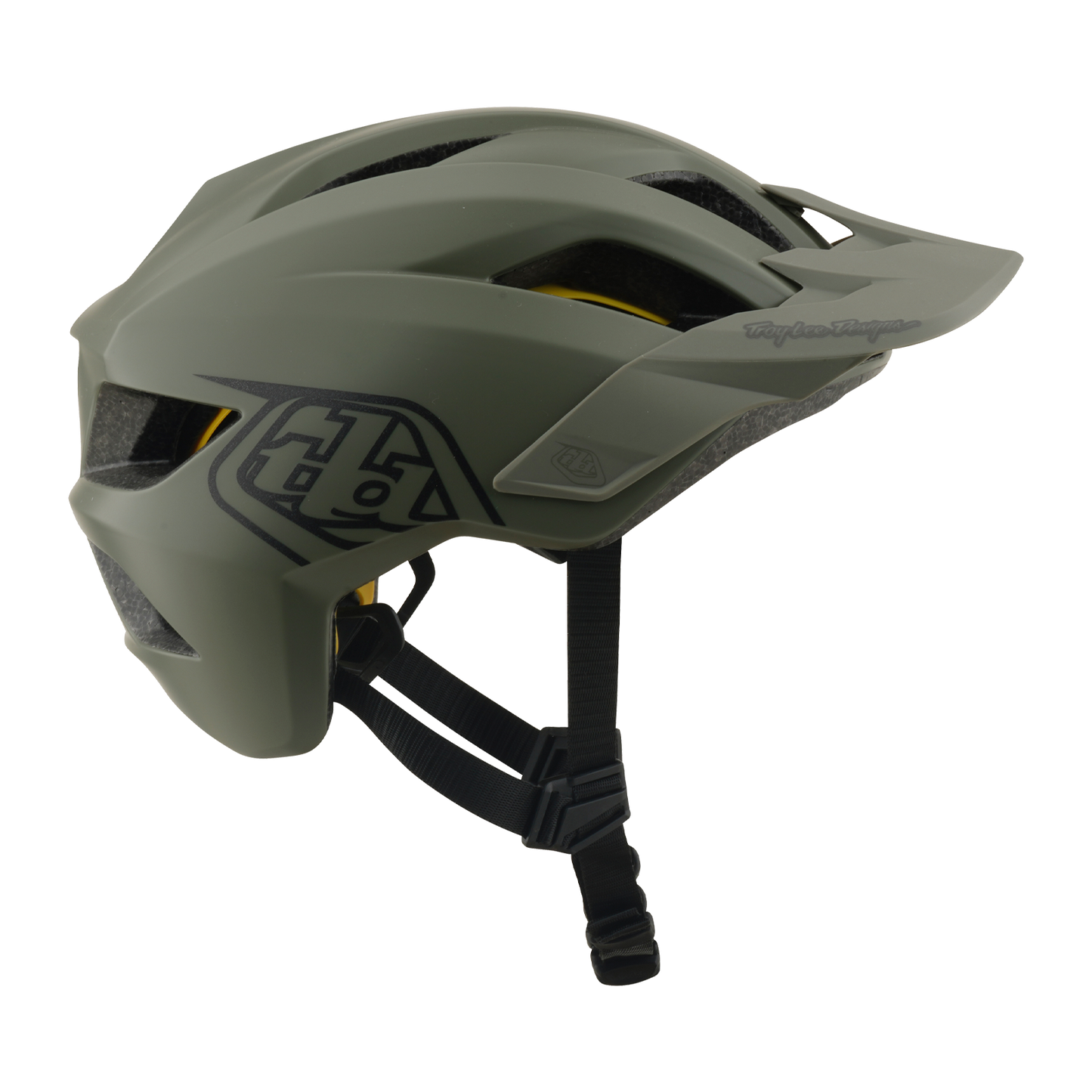 Capacete MTB TROY LEE DESIGNS FLOWLINE POINT MIPS Júnior Cáqui