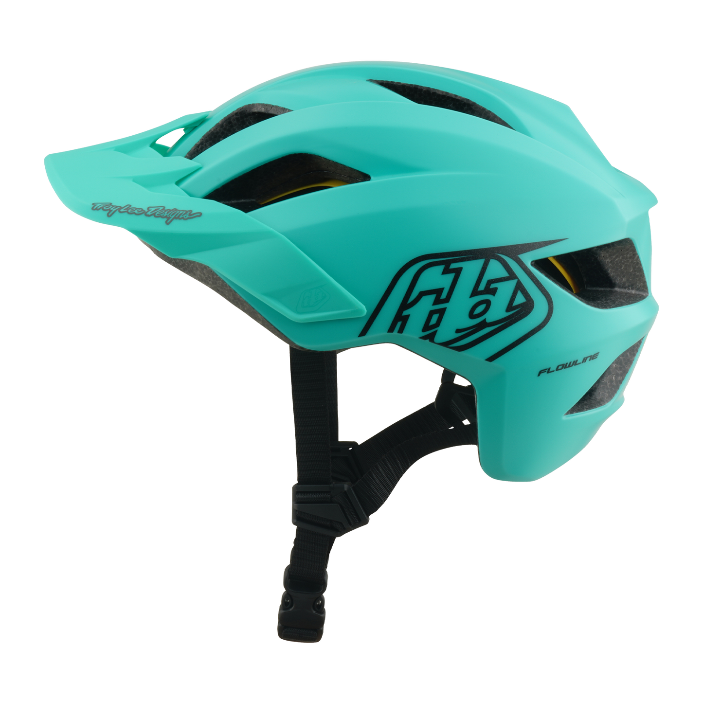 Capacete MTB TROY LEE DESIGNS FLOWLINE POINT MIPS Júnior Carvão Vegetal/Verde