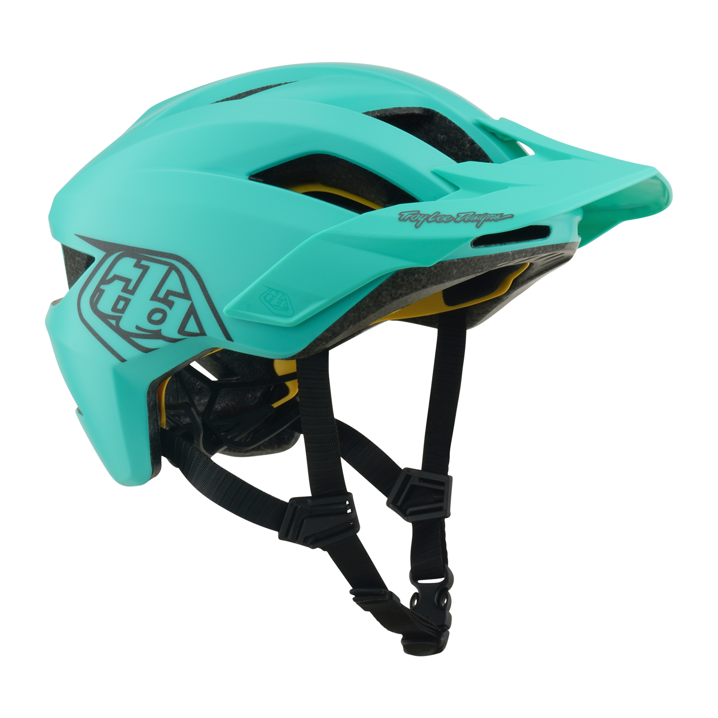 Capacete MTB TROY LEE DESIGNS FLOWLINE POINT MIPS Júnior Carvão Vegetal/Verde