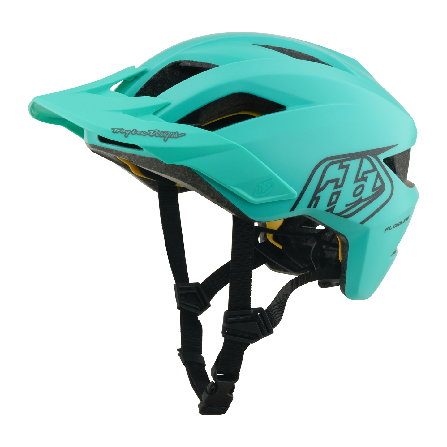 Capacete MTB TROY LEE DESIGNS FLOWLINE POINT MIPS Júnior Carvão Vegetal/Verde