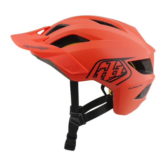 Capacete MTB TROY LEE DESIGNS FLOWLINE POINT MIPS Junior Coral