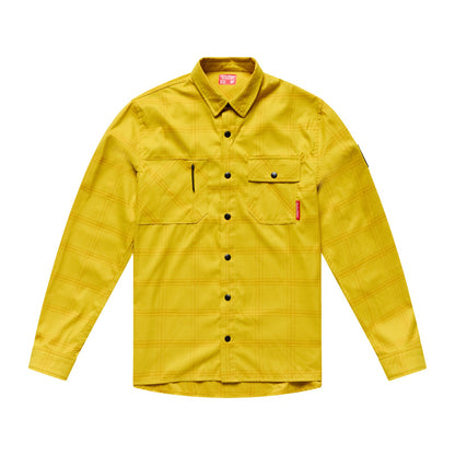 Camisa técnica TROY LEE DESIGNS RUCKUS RIDE YD aos quadrados Acid