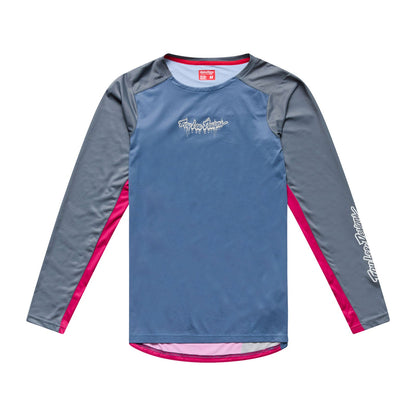 Camisola TROY LEE DESIGNS SKYLINE PRO DESCEND de manga comprida Slate