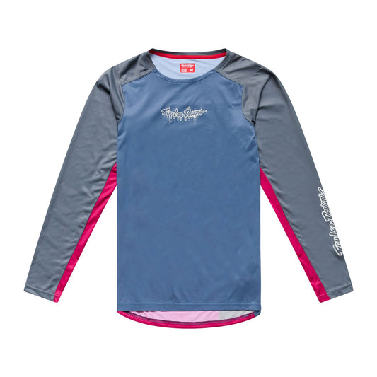Camisola TROY LEE DESIGNS SKYLINE PRO DESCEND de manga comprida Slate