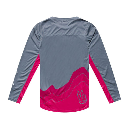 Camisola TROY LEE DESIGNS SKYLINE PRO DESCEND de manga comprida Slate