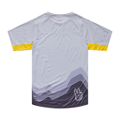Camisola TROY LEE DESIGNS SKYLINE PRO DESCEND de manga curta Carbon