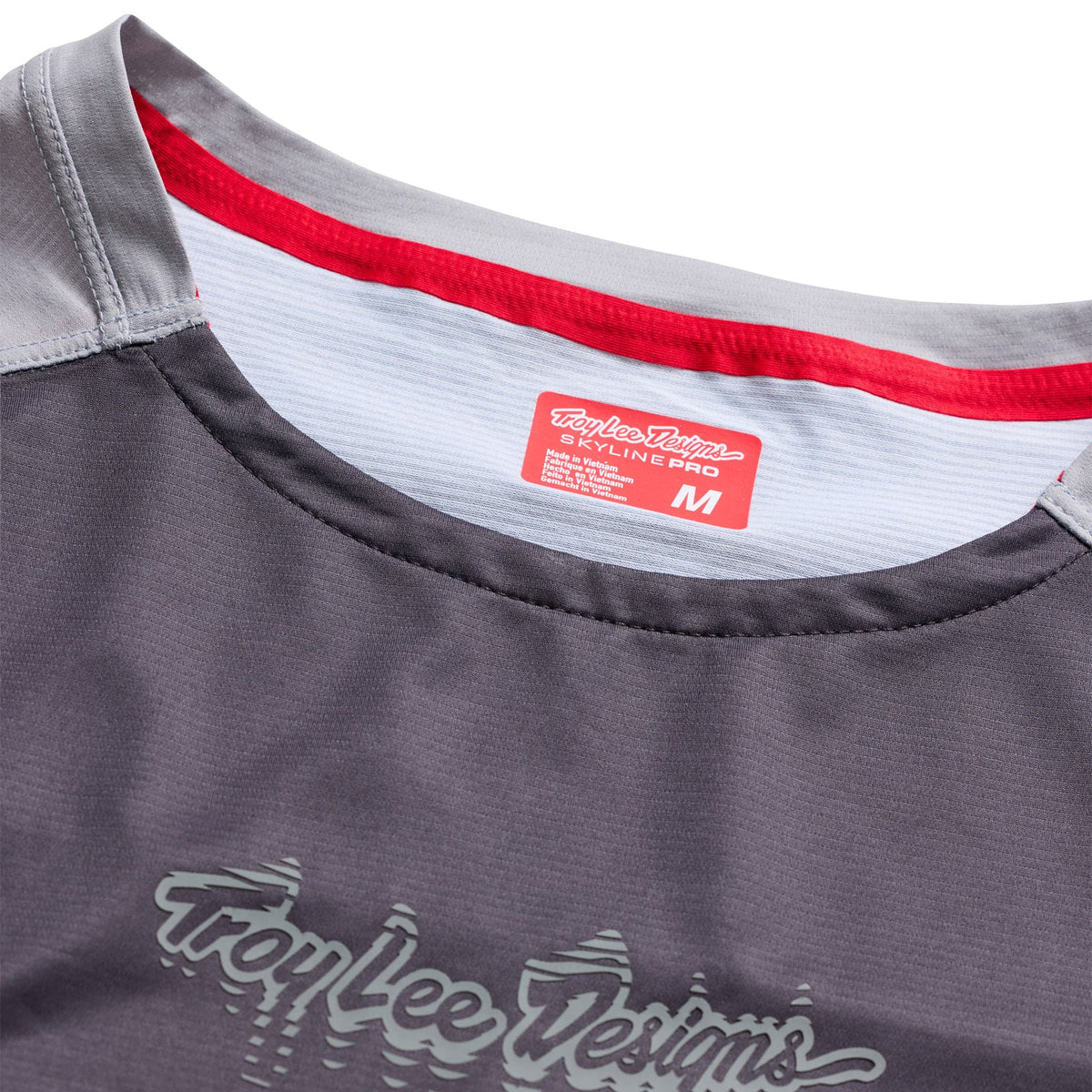 Camisola TROY LEE DESIGNS SKYLINE PRO DESCEND de manga curta Carbon