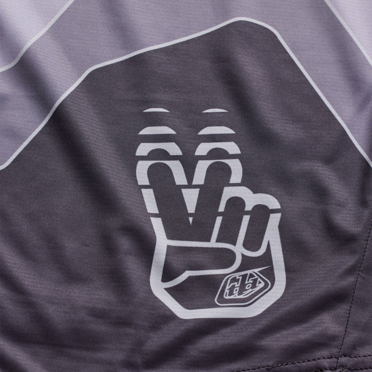 Camisola TROY LEE DESIGNS SKYLINE PRO DESCEND de manga curta Carbon
