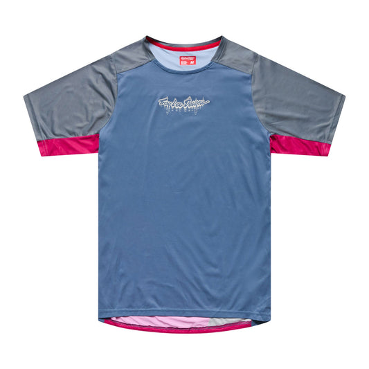 Camisola TROY LEE DESIGNS SKYLINE PRO DESCEND de manga curta Slate